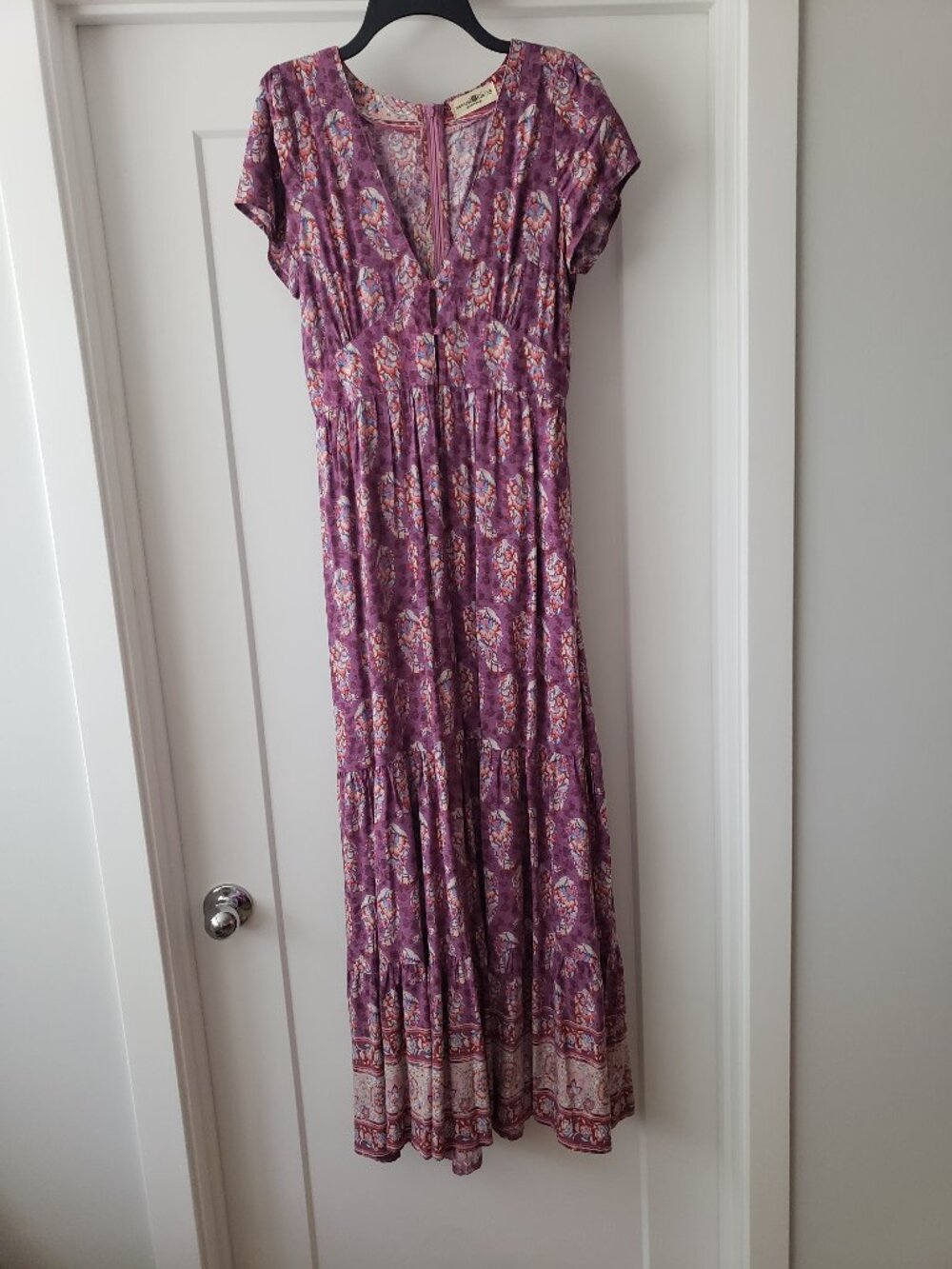 NATURAL LIFE MAXI FLORAL DRESS SIZE XS